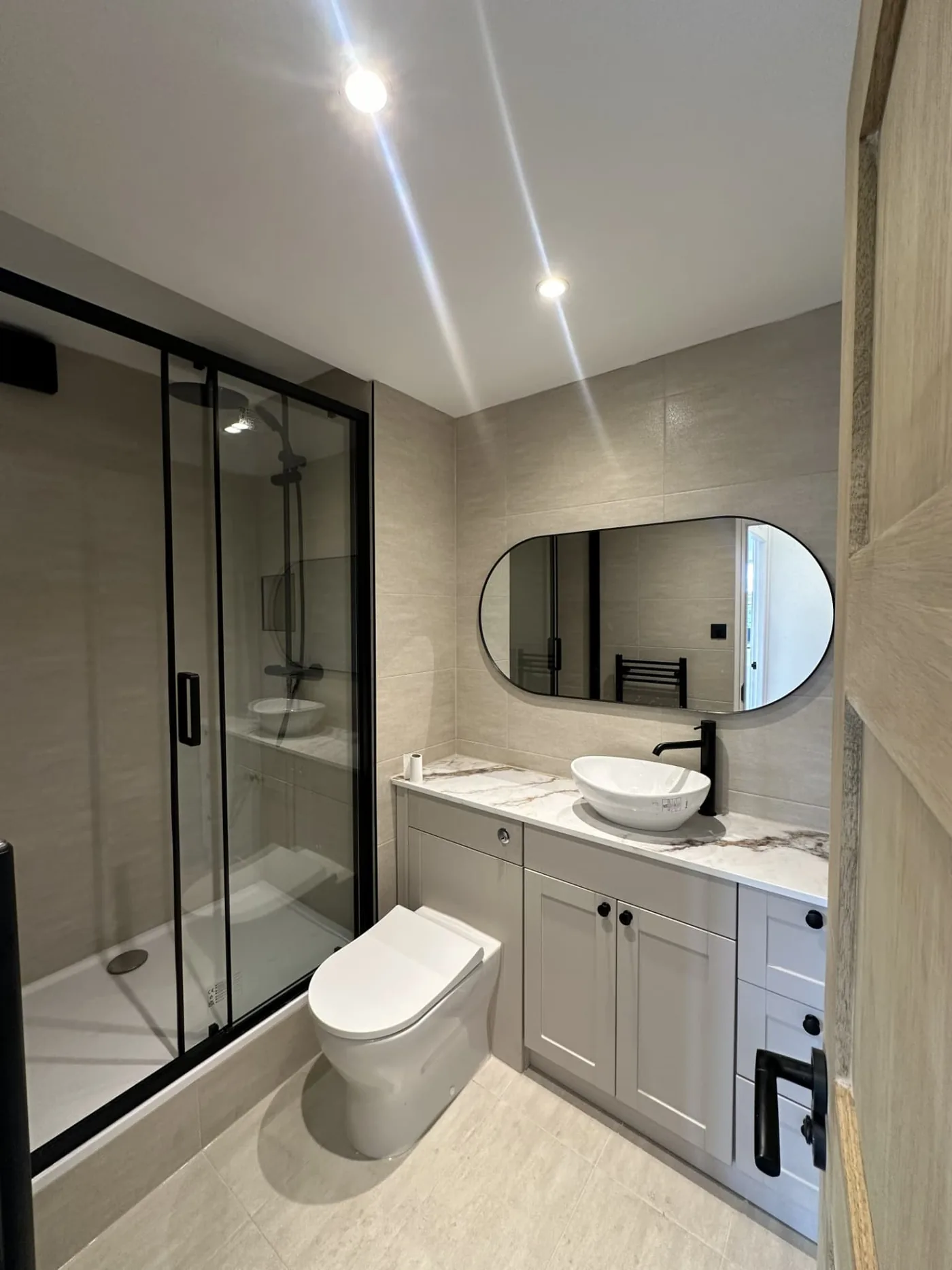 Completed bathroom after full renovation