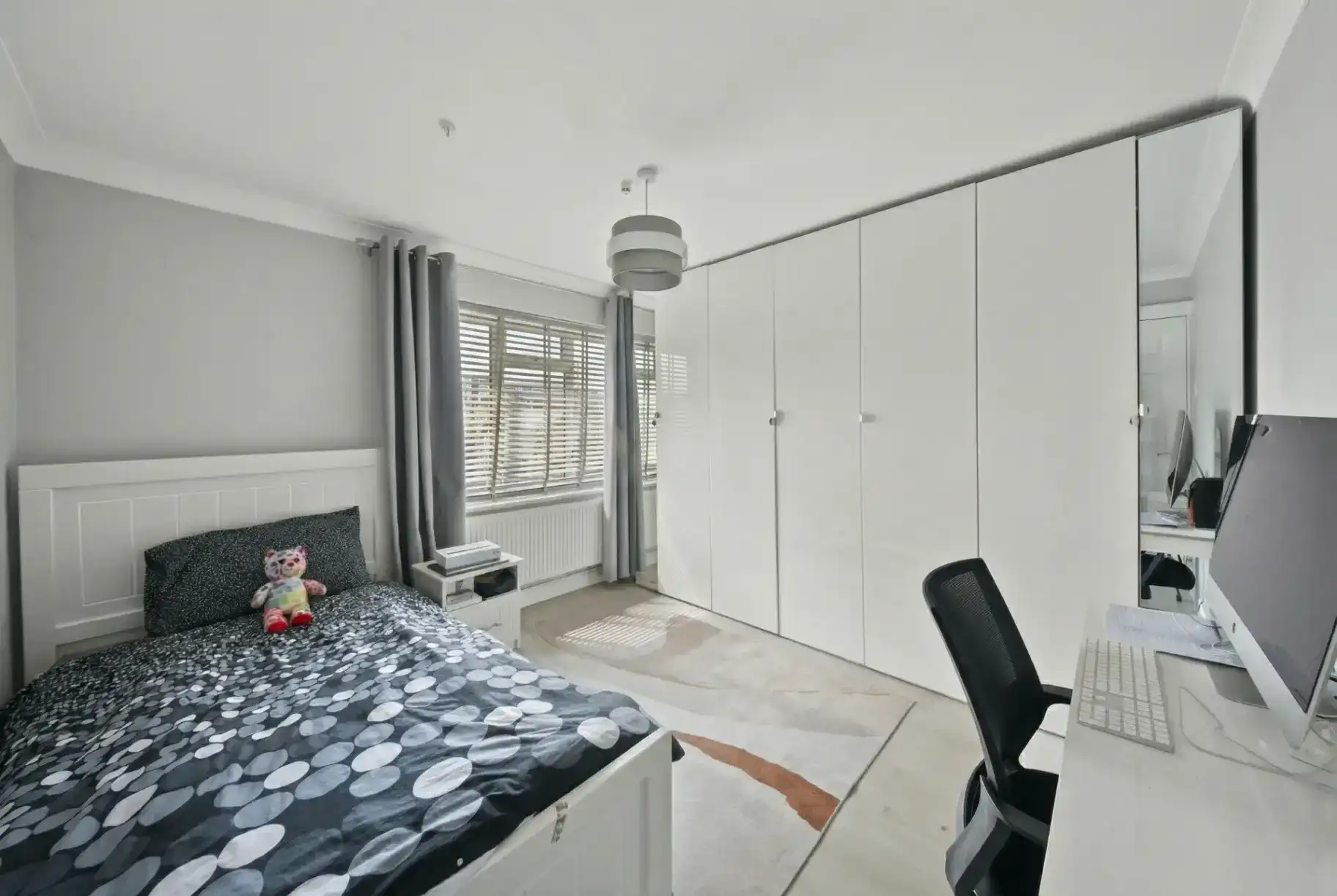 Second bedroom renovation with contemporary finishes in Uxbridge, West London
