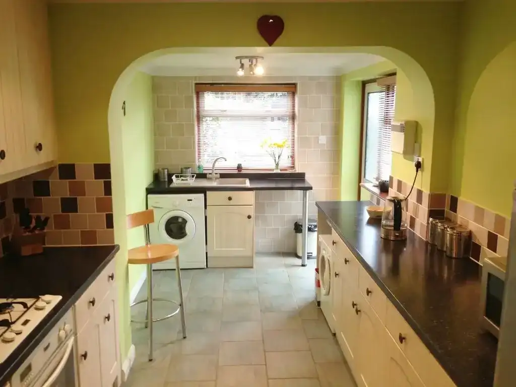 Original kitchen before renovation in Uxbridge, West London